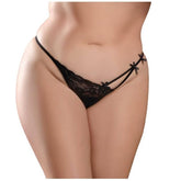 Pipedream HOOKUP Remote Bowtie Bikini With Anal Plug Bras and Bra Sets